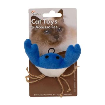Eastland 11 cm Catnipli Peluş Yengeç Kedi Oyuncağı