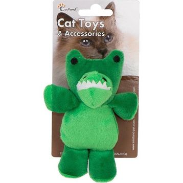 Eastland 12 cm Kedi Otlu Peluş Timsah Kedi Oyuncağı