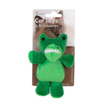 Eastland 12 cm Kedi Otlu Peluş Timsah Kedi Oyuncağı