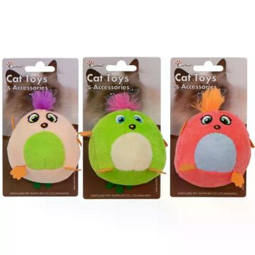 Eastland 12 cm Matatabi ve Catnipli Peluş Kuş Kedi Oyuncağı
