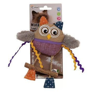 Eastland 16 cm Catnipli Peluş Baykuş Kedi Oyuncağı