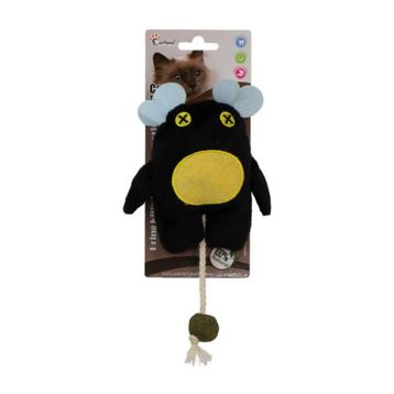 Eastland 18 cm Catnipli Peluş Siyah Canavar Kedi Oyuncağı