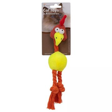 Eastland 20 cm Catnipli Peluş Horoz Kedi Oyuncağı