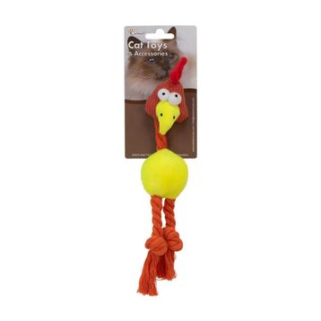 Eastland 20 cm Catnipli Peluş Horoz Kedi Oyuncağı