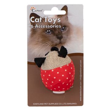 Eastland 5.5 cm Titreyen Peluş Fare Kedi Oyuncağı