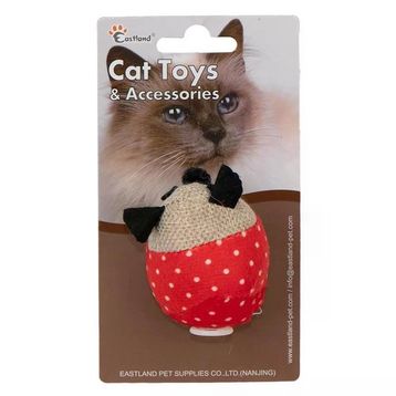 Eastland 5.5 cm Titreyen Peluş Fare Kedi Oyuncağı