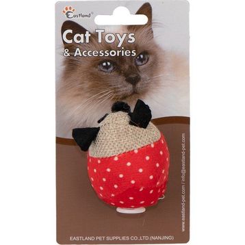 Eastland 5.5 cm Titreyen Peluş Fare Kedi Oyuncağı