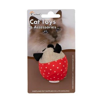 Eastland 5.5 cm Titreyen Peluş Fare Kedi Oyuncağı
