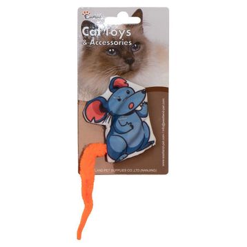 Eastland 7.5 cm Catnipli Peluş Fare Kedi Oyuncağı