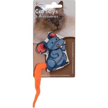 Eastland 7.5 cm Catnipli Peluş Fare Kedi Oyuncağı