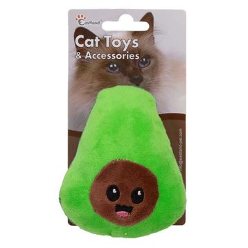 Eastland Catnipli Hışırtılı Avokado 11.5 cm Peluş Kedi Oyuncağı