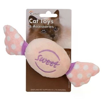 Eastland Catnipli Öten Şekerleme 18.5 cm Peluş Kedi Oyuncağı