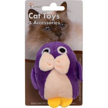 Eastland Catnipli Peluş Penguen 10 cm Kedi Oyuncağı