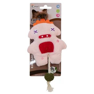 Eastland Catnipli Pembe Canavar 18 cm Peluş Kedi Oyuncağı