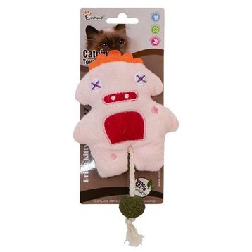 Eastland Catnipli Pembe Canavar 18 cm Peluş Kedi Oyuncağı