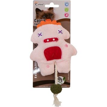 Eastland Catnipli Pembe Canavar 18 cm Peluş Kedi Oyuncağı