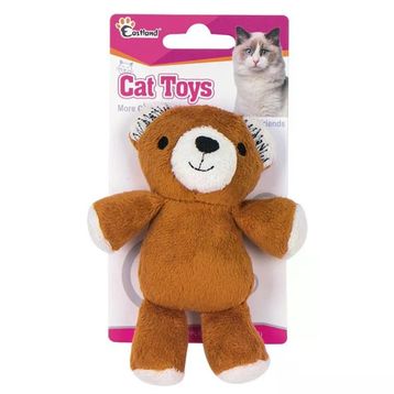 Eastland Kedi Otlu Peluş Ayıcık 12 cm Kedi Oyuncağı