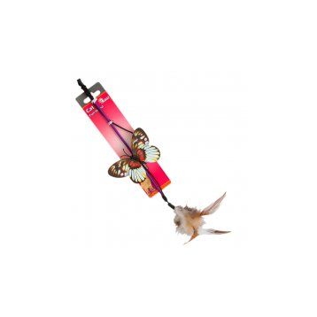 Eastland Kelebekli Olta 26.5 cm Karışık Renkli Kedi Oyuncağı