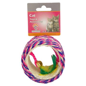 Eastland LO.07101 İpli Kedi Oyuncak Silindir 6 cm Kedi Oyuncağı