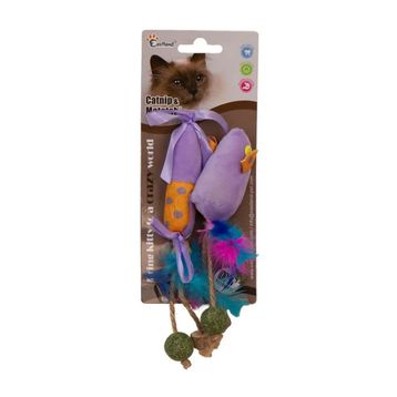 Eastland Matatabi Catnipli Peluş Fare ve Şekeri Kedi Oyuncağı