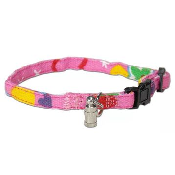Eastland Renkli Dokuma Ayarlanabilir 1.2x32 cm Kedi Boyun Tasması