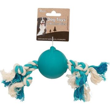 Eastland Stres İpli Plastik Kedi Kafası 7.5 cm Köpek Oyuncağı