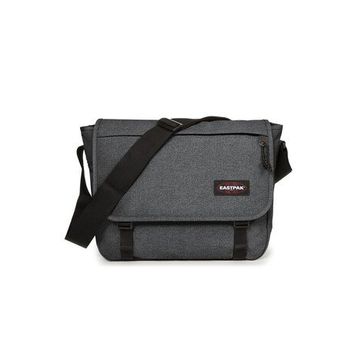 EastPak Delegate Black Denim Unisex Omuz Çantası