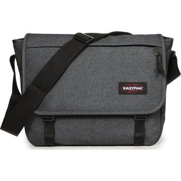 EastPak Delegate Black Denim Unisex Omuz Çantası