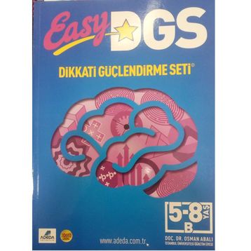 Easy Dikkati Güçlendirme Seti 5-8 Yaş A - Osman Abalı