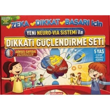 Easy Dikkati Güçlendirme Seti 5-8 Yaş A - Osman Abalı