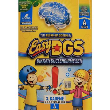 Easy Dikkati Güçlendirme Seti 5-8 Yaş A - Osman Abalı