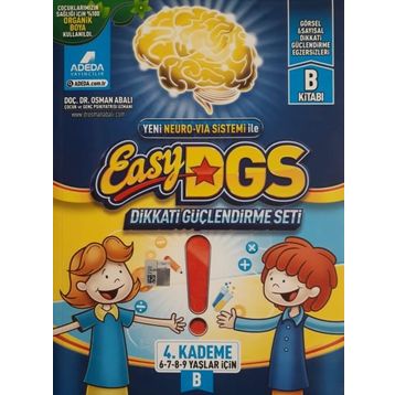Easy Dikkati Güçlendirme Seti 6-9 Yaş B Kitapçığı