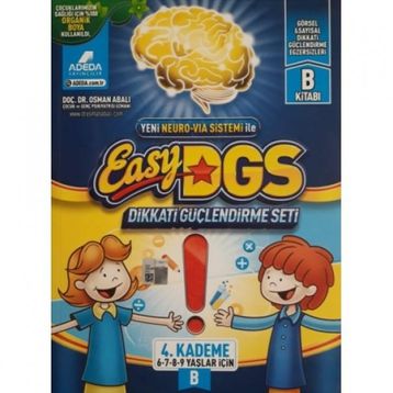 Easy Dikkati Güçlendirme Seti 6-9 Yaş B Kitapçığı