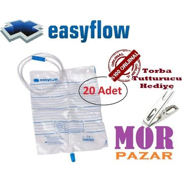 Easyflow 2000 ml 20 Adet Musluklu İdrar Torbası
