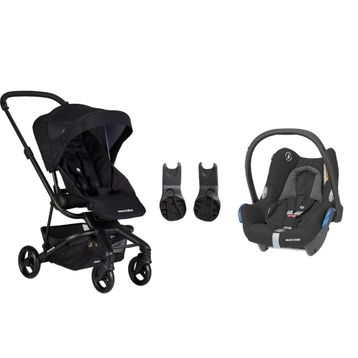 Easywalker Charley Night Black - Siyah Travel Sistem Bebek Arabası