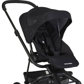 Easywalker Charley Night Black - Siyah Travel Sistem Bebek Arabası