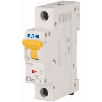 Eaton 10kA - B eğrisi - 1x25A Minyatür Devre Kesici