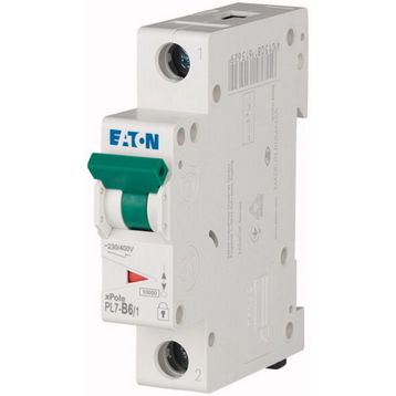 Eaton 10kA - B eğrisi - 1x6A Minyatür Devre Kesici