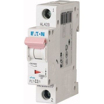 Eaton 10kA - C eğrisi - 1x2A Minyatür Devre Kesici