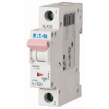Eaton 10kA - C eğrisi - 1x2A Minyatür Devre Kesici