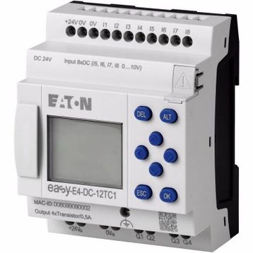 Eaton 197213 EASY-E4-DC-12TC1 Easy-E4 Ekranlı 24VDC- Röle ve Aksesuarı