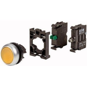 Eaton 216929-AS0 Yaylı 24 V Led'li Sarı 1NA Buton
