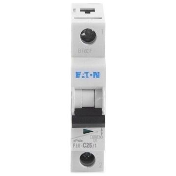 Eaton 286535 PL6-C25/1 25 Amper C 6 kA Otomatik Sigorta