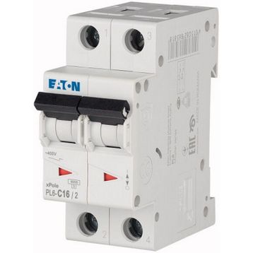 Eaton 286567 PL6-C16/2 2X16A C 6KA Otomatik Sigorta