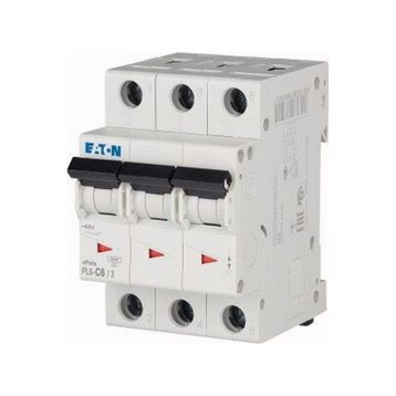 Eaton 286598 PL6-C6/3 3X6A C 6KA Otomatik Sigorta