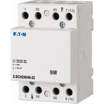 Eaton 40A 230VAC,2NA+2NK Ray Tipi Kontaktör