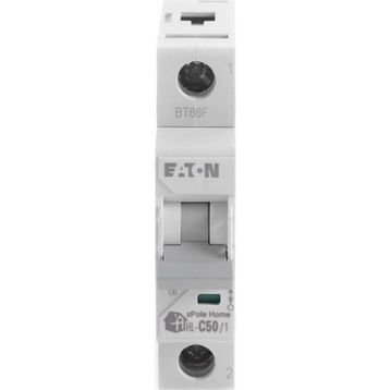 Eaton 4,5kA - C eğrisi - 1x50A Minyatür Devre Kesici