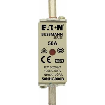 Eaton 50NHG000B 00(000)-Boy Gg/Gl 500 V 120 Ka 50 A NH Sigorta