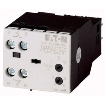 Eaton DILM32-XTEE11 RAC240 Çekmede Gecikme DILM7-38 İçin Kontaktör Aksesuarı Elek. Zaman Rölesi