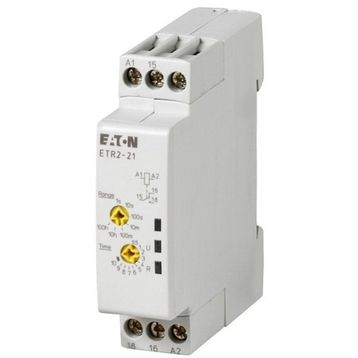 Eaton ETR2-21 17,5 mm Kısa Süreli ON Elektronik Zaman Rölesi